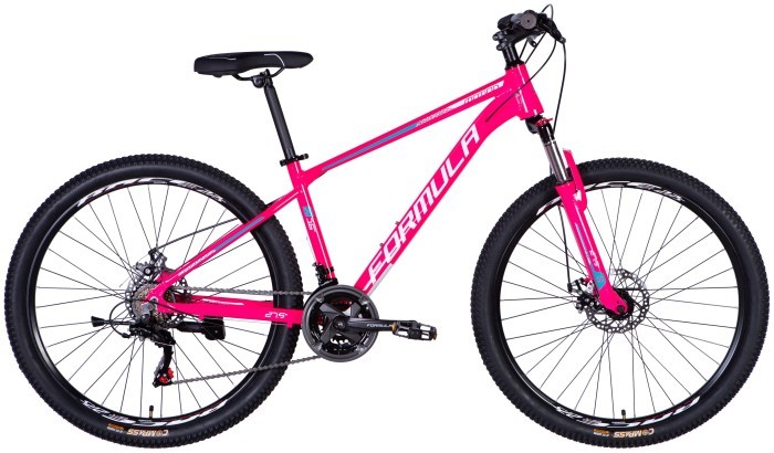 Велосипед AL 27.5" Formula MOTION DD FR рама-16" рожево-білий 2025, укр, укр