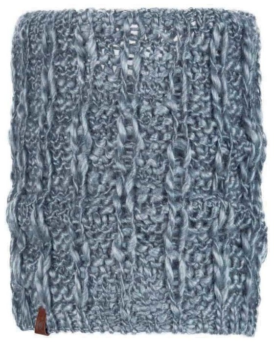 Шарф-труба Buff Knitted Neckwarmer Comfort Liv, Pebble Grey