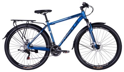 Велосипед AL 29" Formula MOTION PLUS DD FR рама-19" синьо-чорний 2025