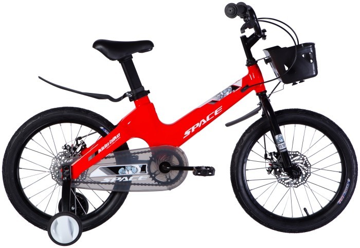 Велосипед MG 18" SPACE KID MOON DD рама-10" красный 2025
