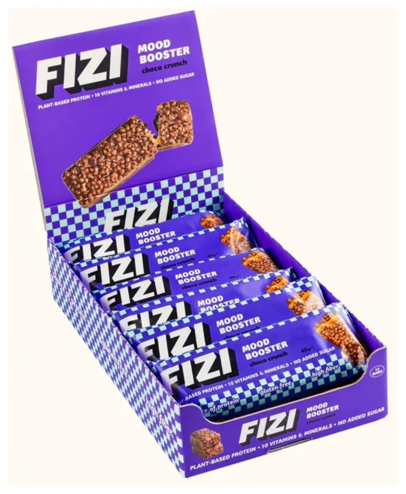 Fizi Mood Booster - 12x40g Choco Crunch