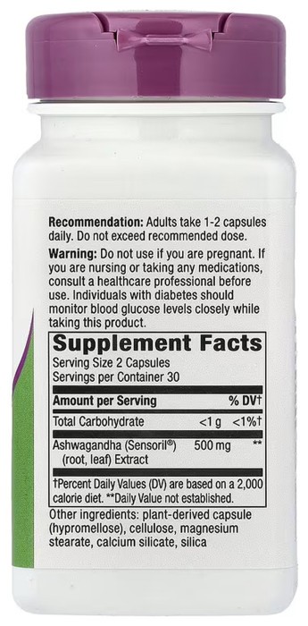 Ashwagandha - 60 vcaps