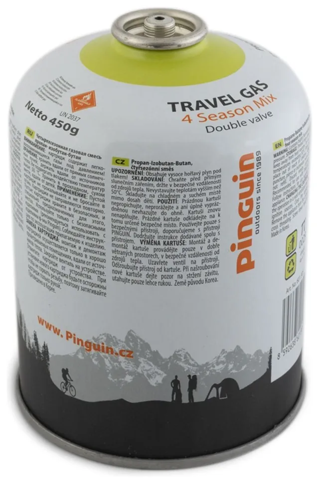 Газовий балон Pinguin 450 гр. (SHM_PNG 601450)