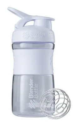 Шейкер спортивний (пляшка) BlenderBottle SportMixer Flip 20oz/590ml White