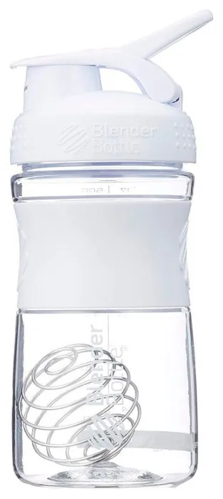 Шейкер спортивний (пляшка) BlenderBottle SportMixer Flip 20oz/590ml White