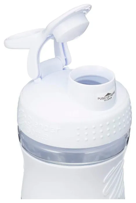 Шейкер спортивний (пляшка) BlenderBottle SportMixer Flip 20oz/590ml White