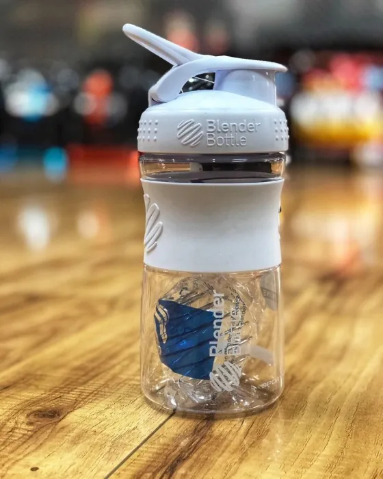 Шейкер спортивний (пляшка) BlenderBottle SportMixer Flip 20oz/590ml White