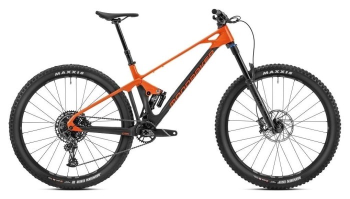 Велосипед MONDRAKER FOXY CARBON R 29" T-M, Carbon /Orange (2023/2024)