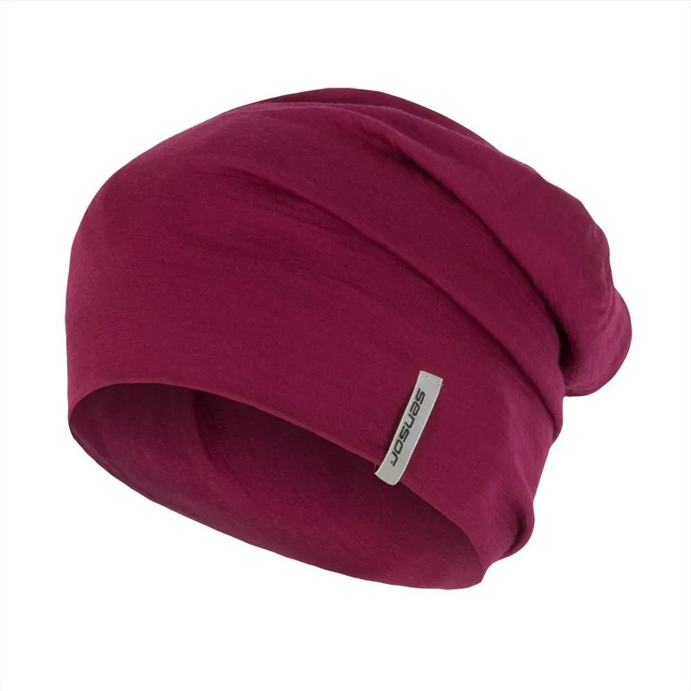 Шапка Sensor Merino Active lilla 15200060, SU32MA-lilla-L (LL)