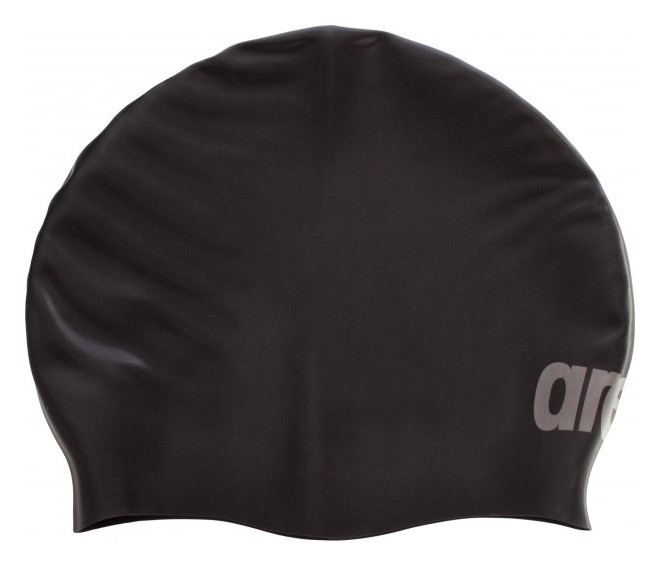 Шапочка для плавання ARENA MOULDED AR-91661-20 (силікон), чорна, укр, укр