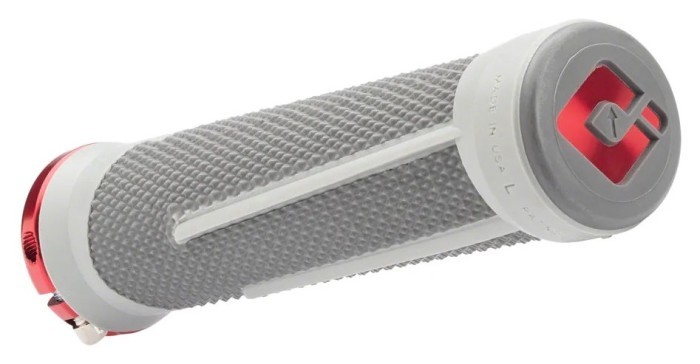 Гріпси ODI AG-2 Gray/Graphite w/ Red clamps (серо-графітові з червоними замками), укр, укр