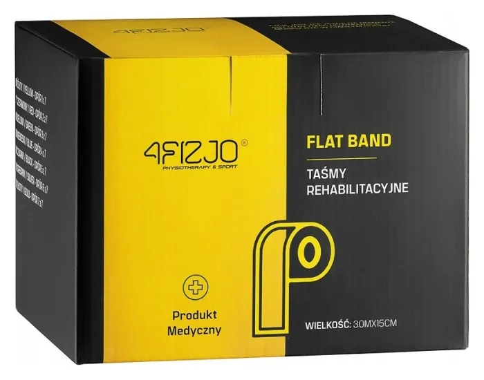 Стрічка-еспандер для спорту та реабілітації 4FIZJO Flat Band 30 м 9-11 кг Blue (P-5907739311191)