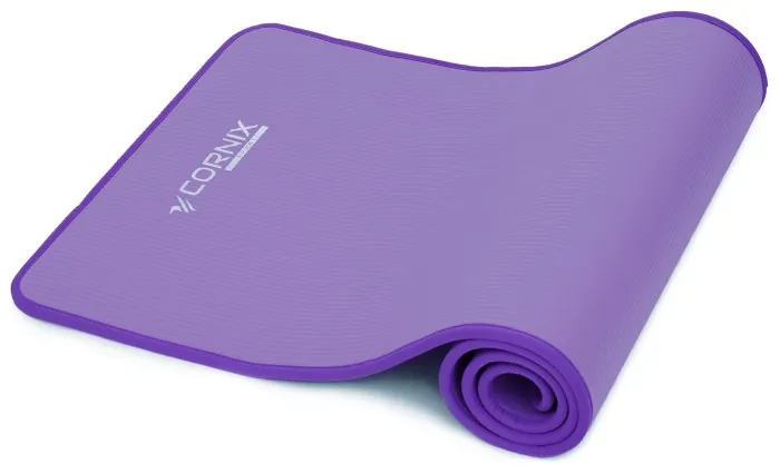 Коврики спортивные Cornix NBR 183 x 61 x 1 cм для йоги и фитнеса XR-0093 Purple/Purple