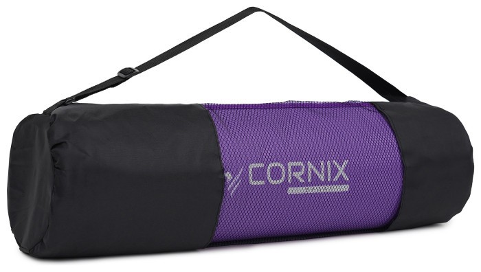 Коврики спортивные Cornix NBR 183 x 61 x 1 cм для йоги и фитнеса XR-0093 Purple/Purple