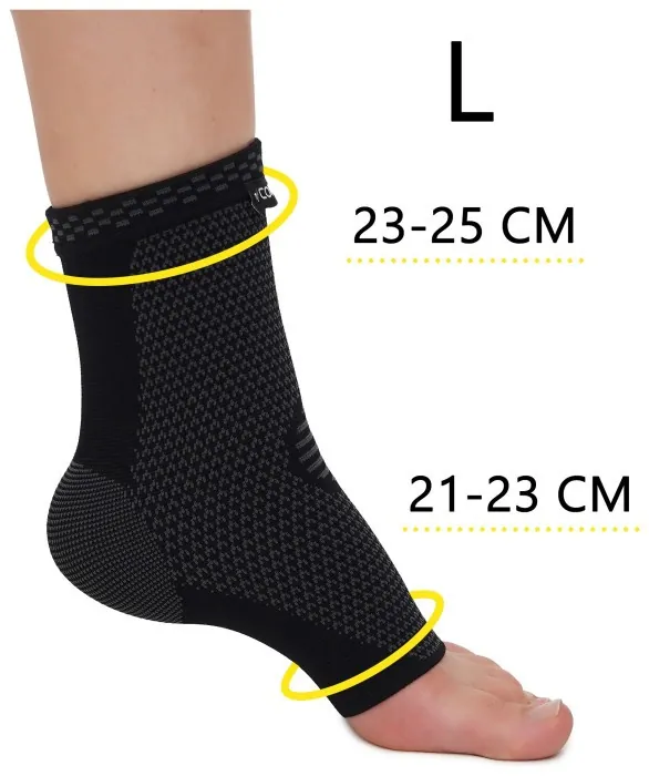 Фиксатор (бандаж) для голеностопа Cornix 1 шт XR-0207 Size L