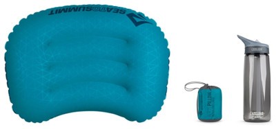 Подушка надувна Sea to Summit Aeros Ultralight Pillow, Large, 14х44х32см, Aqua