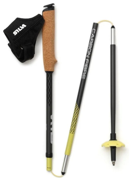 Трекинговые палки Silva Running Poles Carbon Z Fixed, 130 см