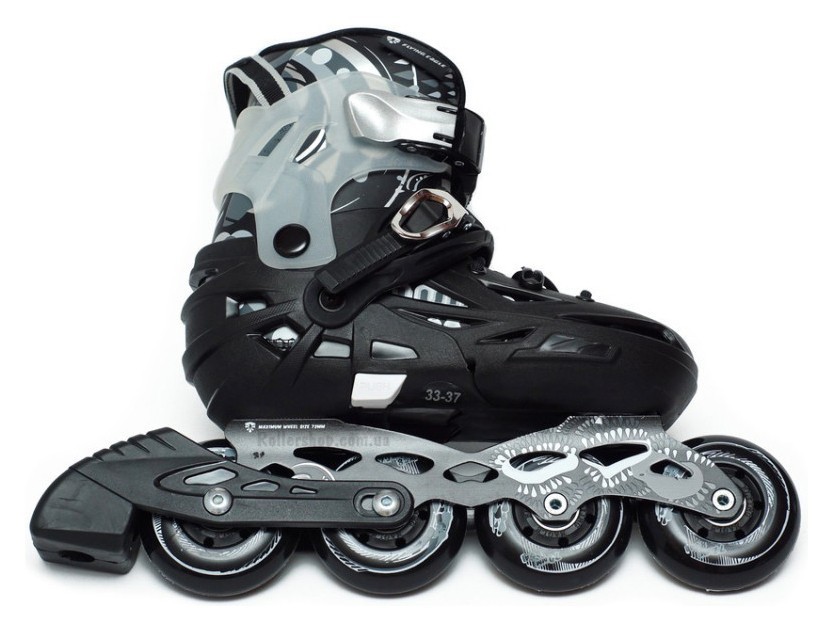 Дитячі розсувні ролики Flying Eagle S6S Junior чорні