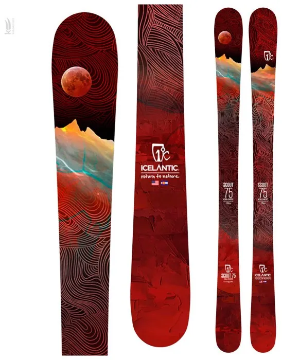 Лыжи Icelantic Scout 75 2020/2021 133cm