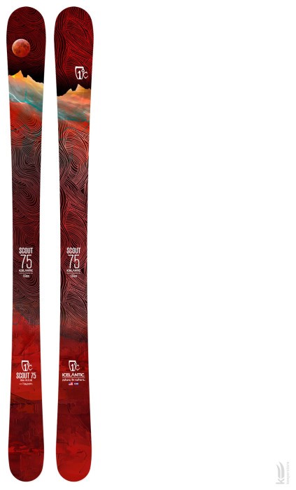 Лыжи Icelantic Scout 75 2020/2021 133cm