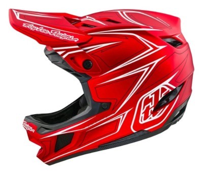 Велосипедный шлем TLD D4 COMPOSITE HELMET PINNED [RED] XL