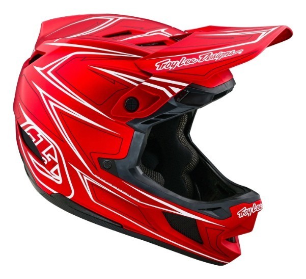 Велосипедный шлем TLD D4 COMPOSITE HELMET PINNED [RED] XL
