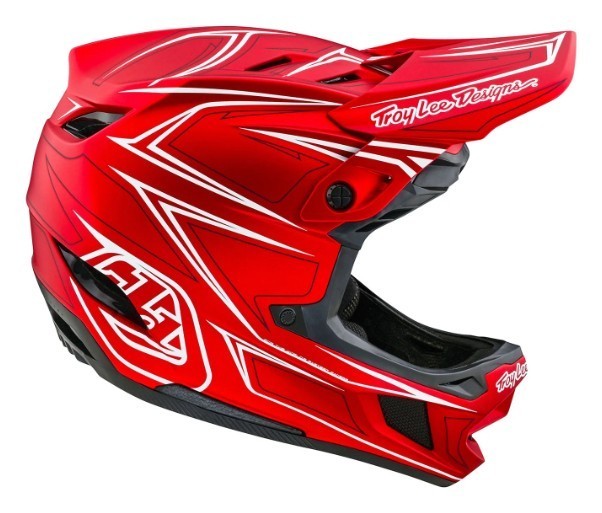 Велосипедный шлем TLD D4 COMPOSITE HELMET PINNED [RED] XL