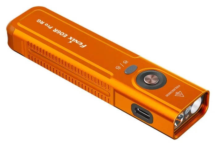 Ліхтар наключний Fenix E06R PRO RG, помаранчевий