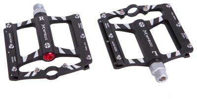 Педали Mpeda ALNC-1028 алюм. платформа на 3 пром. подшипниковые (черный)