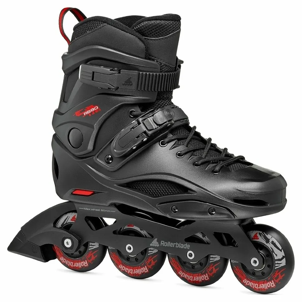 Ролики Rollerblade RB 80 black-red (39)