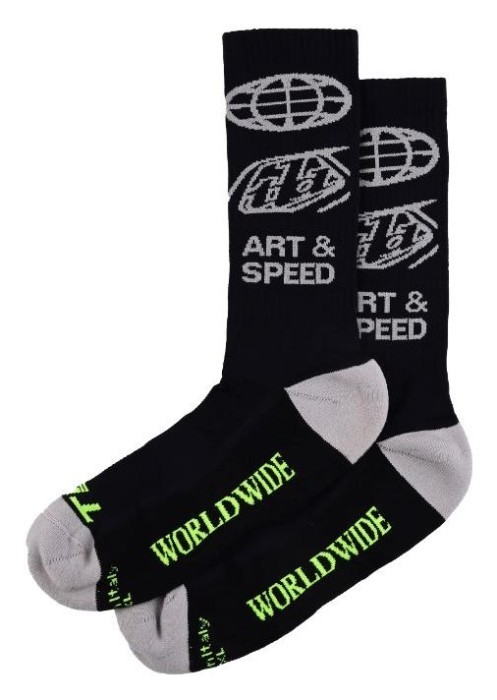 Носки TLD MENS PERFORMANCE SOCKS; WORLDWIDE [BLACK] L/XL