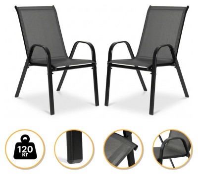 Комплект садових крісел LEOBRO Chairs Set, 2шт (LB-1051)