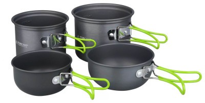 Набор посуды для кемпинга Starcamp Cookware set 2-3 HX-CK03 black