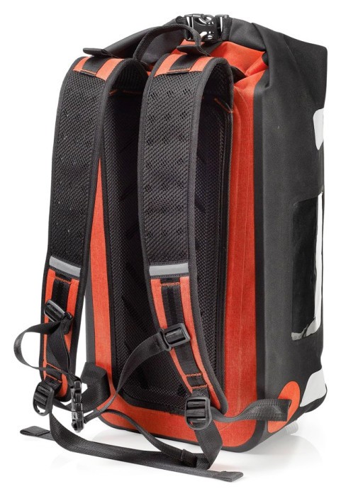 Рюкзак водонепроникний XLC, 61 x 16 x 24 см, червоний
