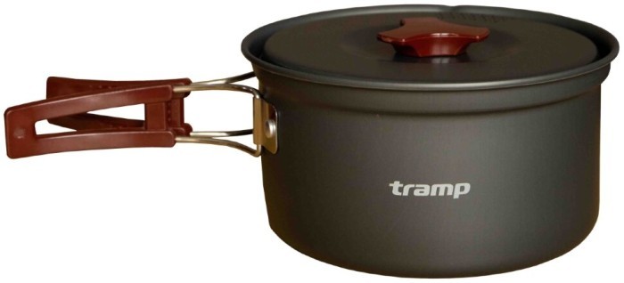 Набір посуду Tramp з анодованого алюмінію на 1-2 персони 1л UTRC-144 (025), укр, укр
