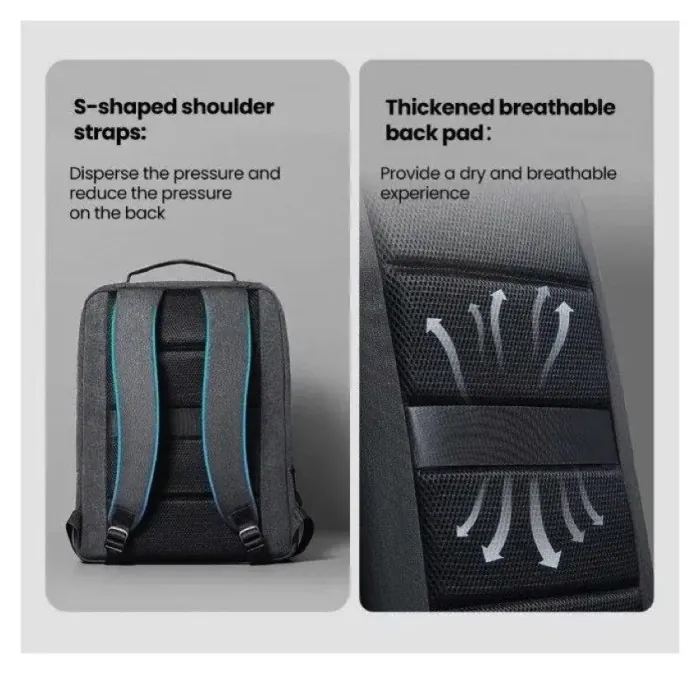 Рюкзак UGREEN LP664 Laptop Backpack B02 Dark Grey (Up to 15.6'')(UGR-90798)