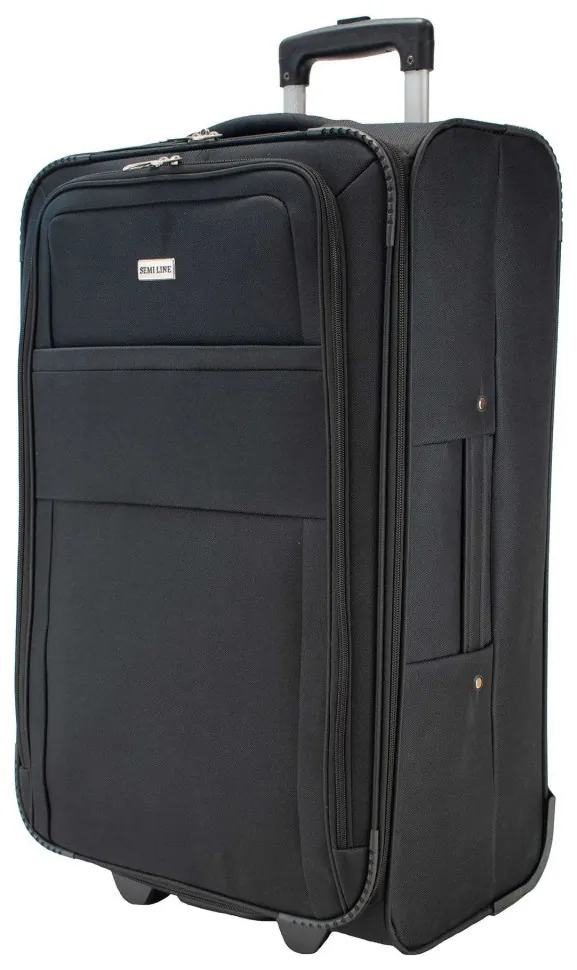 Валіза Semi Line 25" (M) Black (T5601-3) (DSM_DAS302287)