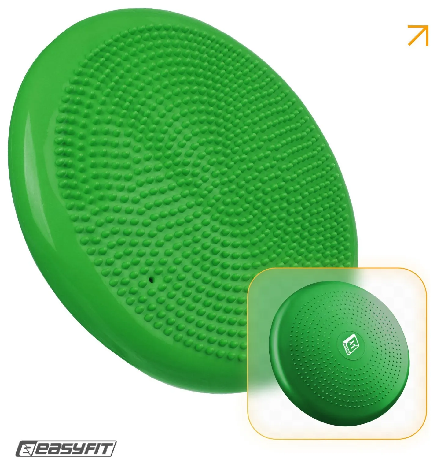 Балансувальна масажна подушка EasyFit Зелений (Зелений)