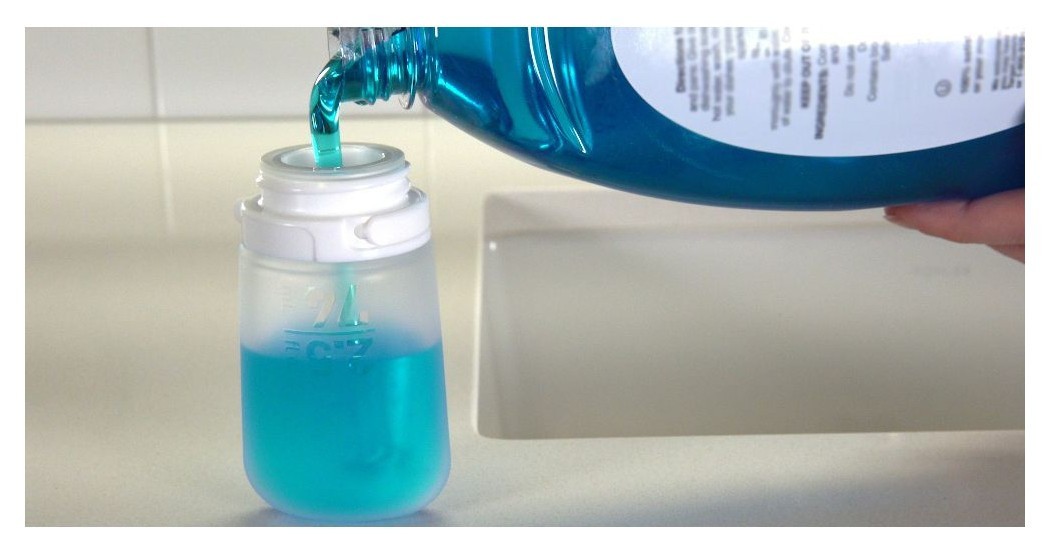 Силиконовая бутылочка Humangear GoToob + Medium