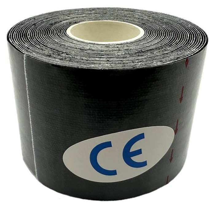 Кинезиологический тейп EasyFit Kinesio черный