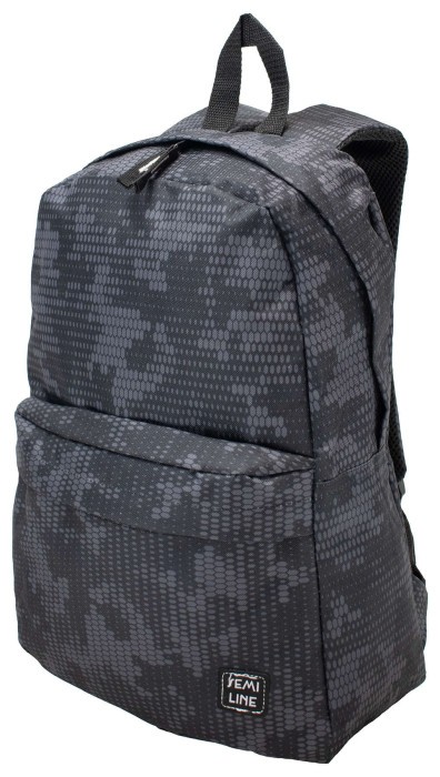 Рюкзак міський Semi Line 17 Black Print (J4920-2)