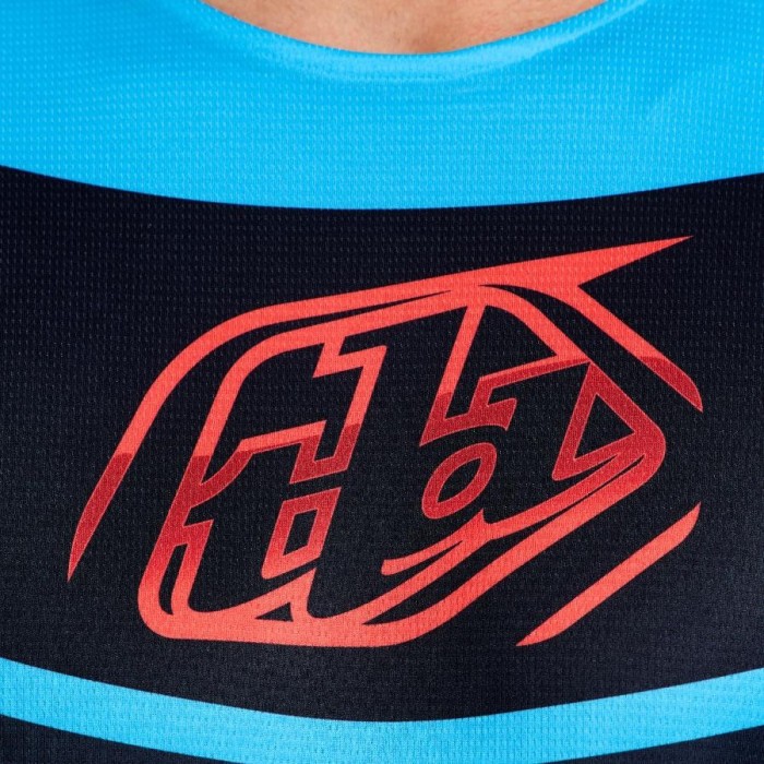 Мото джерсі TLD GP PRO JERSEY; FRAMEWORK [BLACK / CYAN] XL