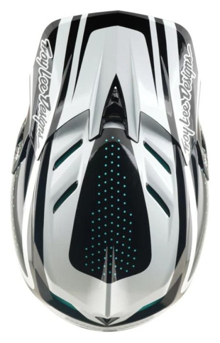 Вело шолом TLD D4 POLYACRYLITE HELMET; THE LINE [CHARCOAL / WHITE] M