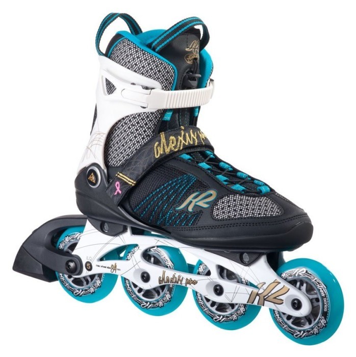 Роликові коньки для дорослих K2 ALEXIS PRO 84 W 37 (7.0US) 240мм Light blue/white/black (30A0106), укр, укр