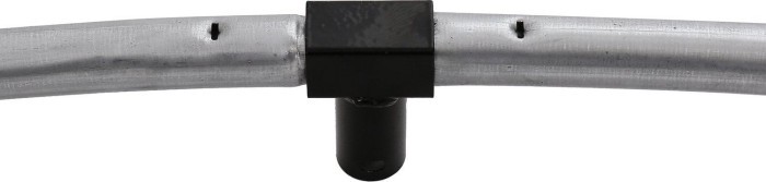 Батут Funfit 3121 с наружной сеткой 12 футов 374 см черный