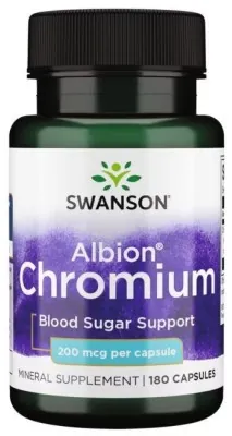 Chelated Chromium 200mcg - 180caps