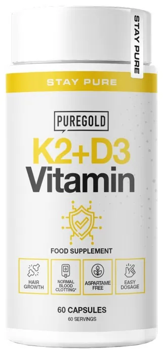 K2+D3 Vitamin - 60 caps