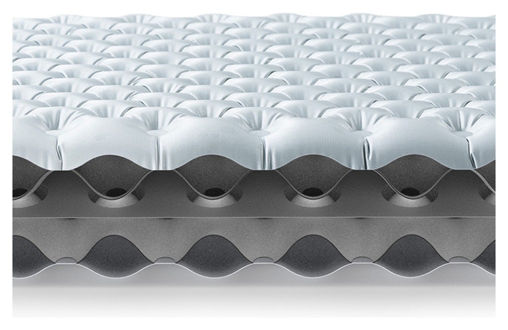 Матрац надувний одномісний UL Naturehike CNK2450WS012, 196*64, сірий