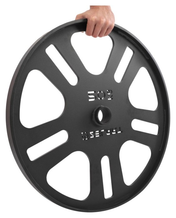 Стальные диски для становой тяги Deadlift Pulling Weight Plates Zelart TA-6992-20 20кг черный