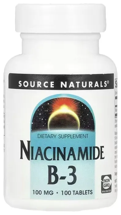 Niacinamide B-3 100 mg - 100 tabs (Пошкоджена пломба)